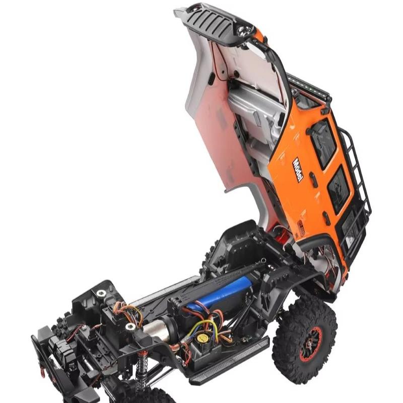 Nový elektrický 1:10 velkých RC aut 2,4G LED světlo 4WD model terénního vozidla na dálkové ovládání SUV mechanické nákladní auto šplhací auto Chlapci Dárek Dětská hračka