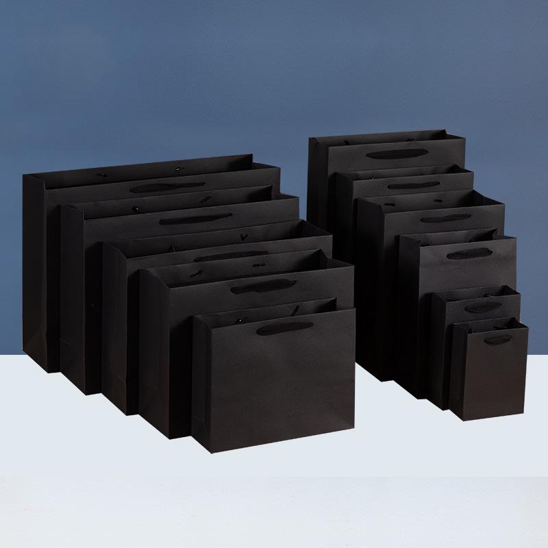 Shouheng Thickened Cowhide Gift Tote: White Card Paper Bag for Clothing & Souvenirs
