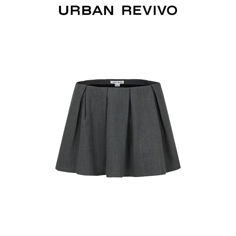 UR Women's Pleated Mini A-Line Skirt