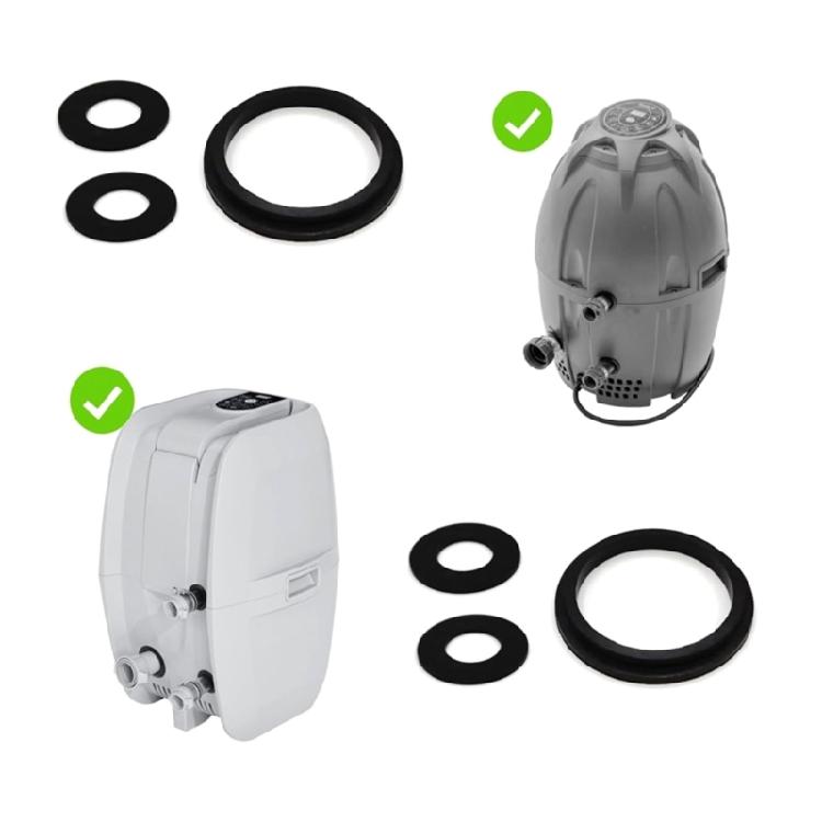 Connector Seal Replacement Set Air Pumps Gasket for Nflatable Hot Tubs Hearter Spa Crack Resistance Simple Installation