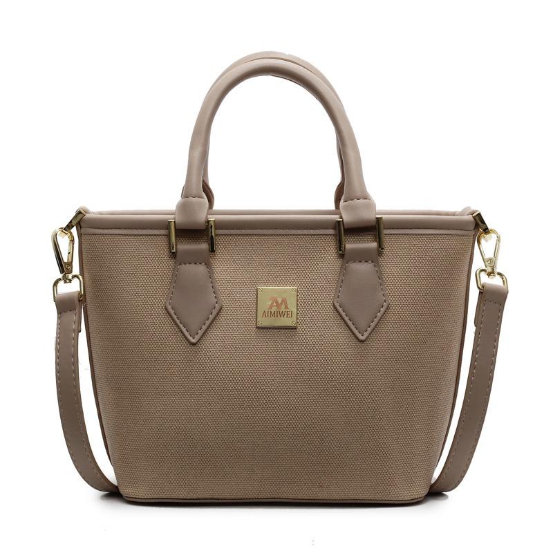 Premium texture portable bucket bag women's new spring and summer fashion go to work messenger bag small bag