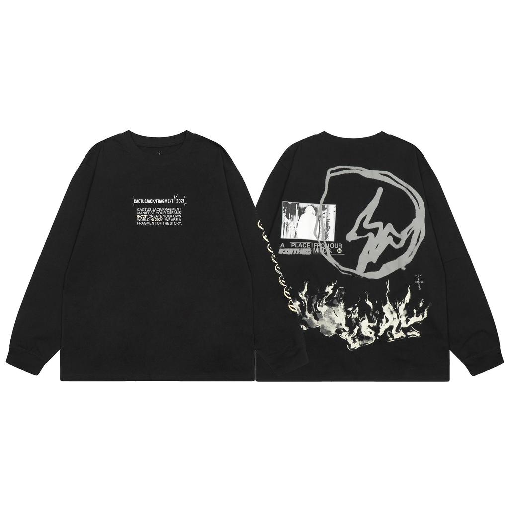 Outfit Trendy Hip Hop Travis Scott Collaborazione Felpa e Pantaloni
