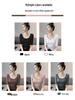 Women's Black Slim-Fit Modal Half-Sleeve Round Neck T-Shirt