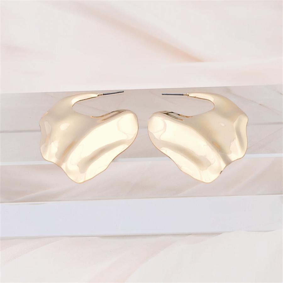 New Fashion 2 Color Love Hoop Earrings Romantic Light Luxury Creative Geometric Earring for Women Jewelry Gifts stud earrings