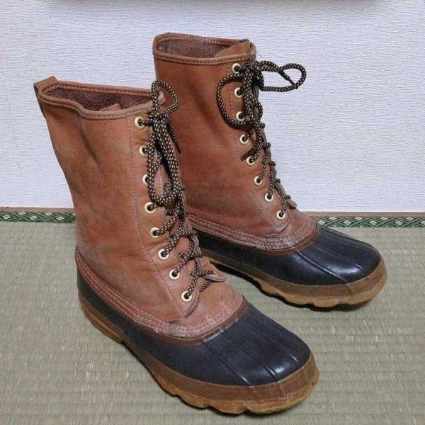 

80s-90s Vintage/LaCrosse/Snow Boots/27.0-28.0/Leather/Made in USA