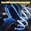 2pcs Motorcycle Turn Signal Lamp LED Daytime Running Lights Tail Light DRL Waterproof Decoration Strip Motor Brake Flowing Amagi