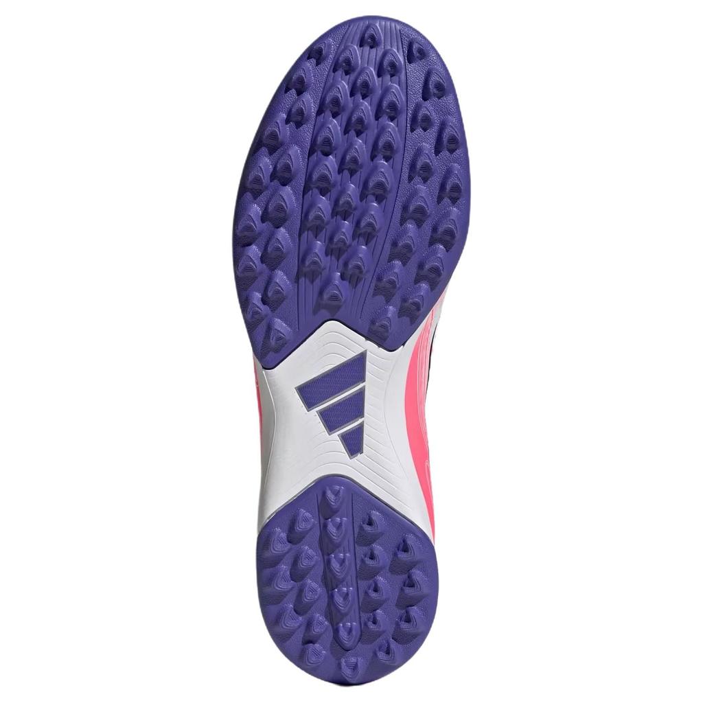 adidas F50 Hyperfast Club TF Bulut Beyazı Güneş Moru Unisex Spor Ayakkabıları Güneş Moru Güneş-Turbo KJ3409