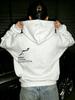 Men's Arabic Script Sports Hoodie Sabr Patience Definition Text Print Oversized Pullover Streetwear Sweatshirt Spring Autumn