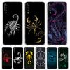 Cartoon Scorpion Soft TPU Cover for Samsung Galaxy A25 A23 A22 A52S A52 A55 A72 A51 A71 A41 A31 A13 5G Transparent Phone Case