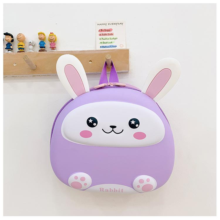 School BagsNew children's bag girl cute cartoon hard shell 2-5 years old trendy foreign backpack