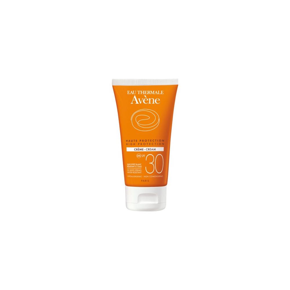 

Солнцезащитный крем для лица Avene для чувствительной и сухой кожи spf 30 50мл