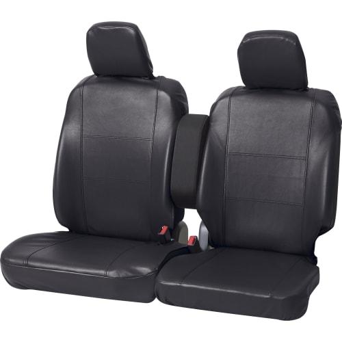 

BONFORM Seat Cover Grand Leather Light Car Front 2 Pieces Kay Bench Front Black 4364-66BK