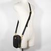 Versace Medusa Shoulder Bag 2WAY Belt Pouch Black Leather Unisex Used