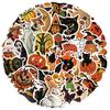 52pcs Halloween Waterproof Stickers Cartoon Graffiti for Phone Laptop Guitar Kids Party Decor Toys