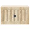 Wall Mounted Nightstand Sonoma Oak 33 x 34.5 x 20 cm
