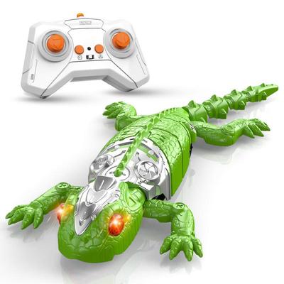 Lezení po stěně Chameleon na dálkové ovládání, Robot na dálkové ovládání Hračky pro děti, RC kaskadérské auto s 360° otáčením a světlem