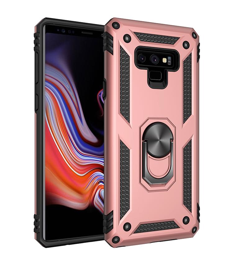 Luxury Armor Soft Shockproof Case On The For Samsung Galaxy S8 S9 S10 Plus S10e Note 8 9 A7 2018 Silicone Car Holder Ring Case