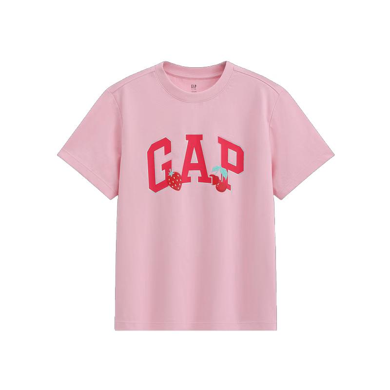GAP Girls Pure Cotton Fruit Print Logo T-Shirt 140/68