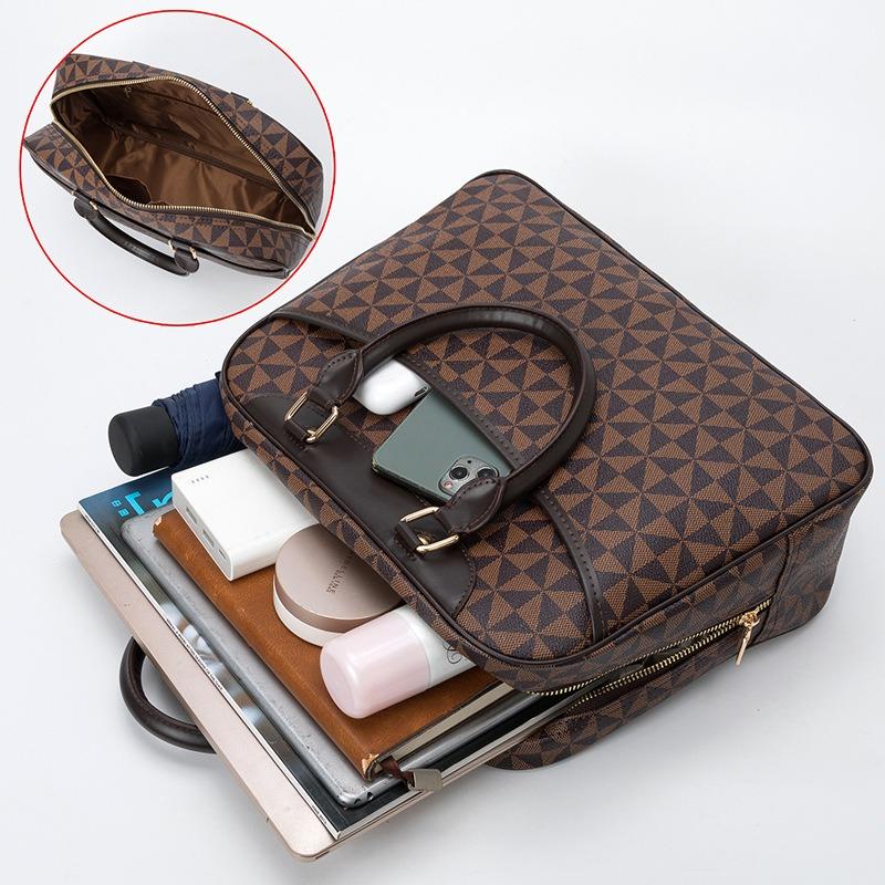 Spring and Summer New Laptop Bag Unisex Large Capacity Business Commuter File Bag