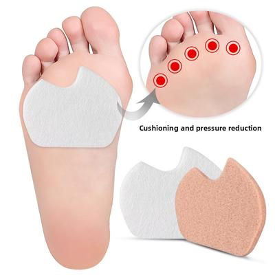 Anti-wear Feet Can Be Pasted At Will, High Heels, Forefoot Pads, Thickened Half-size Pads, Sheep Felt Wool Multi-functional Stickers, Corns Stickers