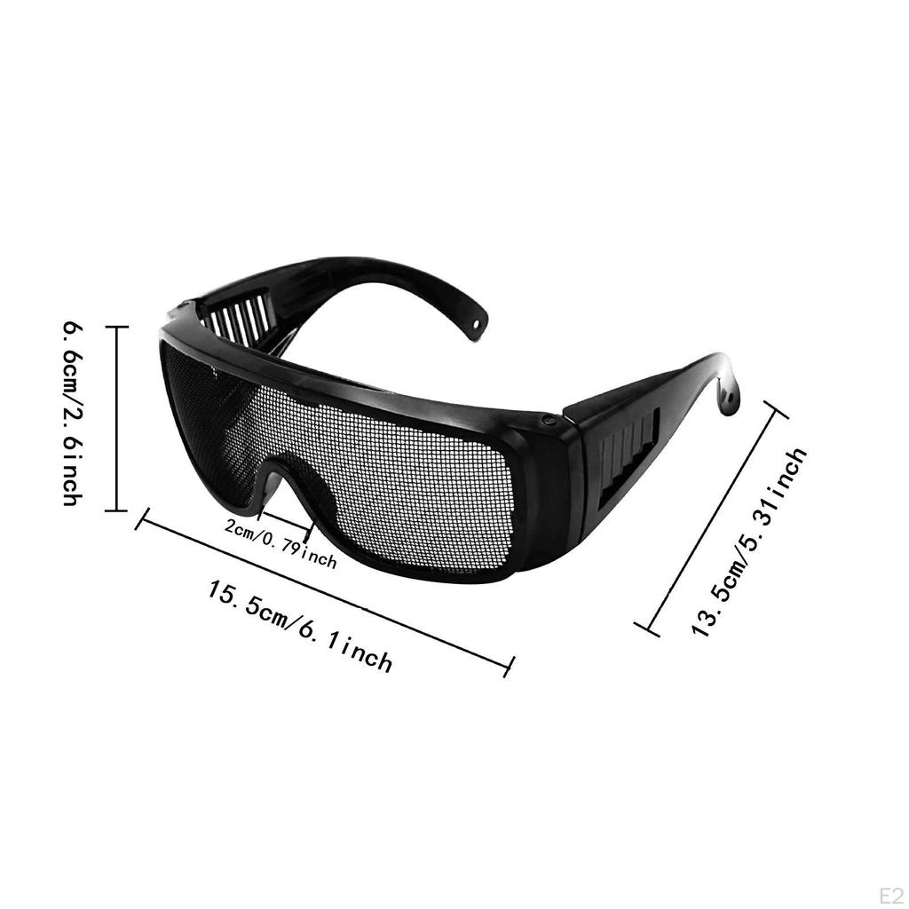 Schutzbrille Augenschutz Spritzschutz Vielseitige Stahlnetzbrille