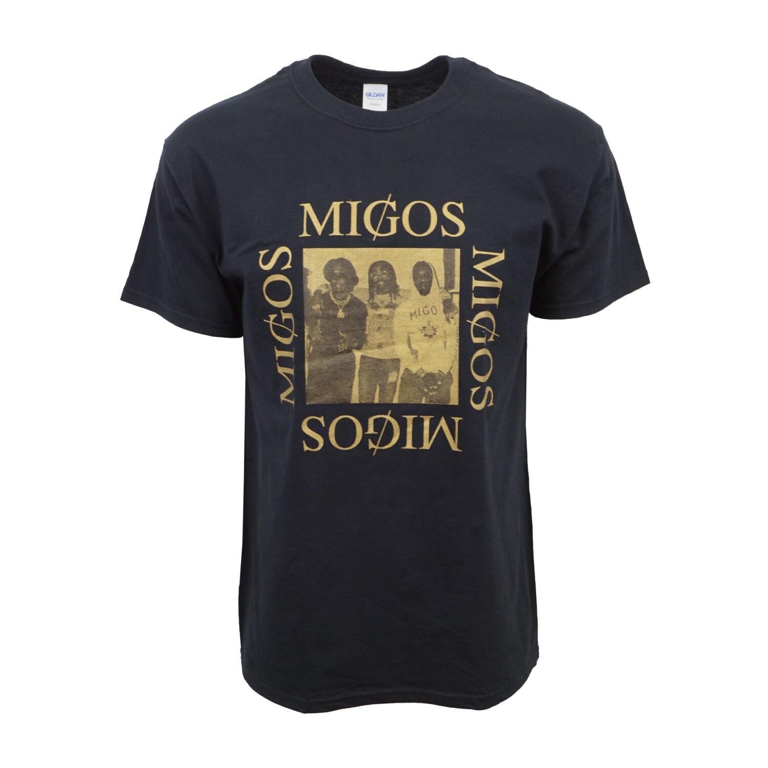 MIGOS PORTRAIT BLACK T SHIRT S
