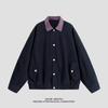 Pure Cotton Jacket for Men's New Jacket American Washable Old Loose Casual Men's Spring and Autumn Clothing