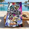 Saint Seiya Stylish Digital Printing Beach Towel Quick‑Drying Absorbent Blanket for Beach Pool Gym Travel