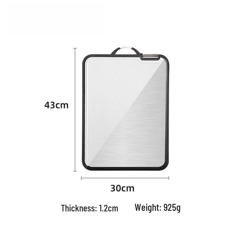 abdo Titanium & PP Composite Cutting Board with Built-in Sharpener