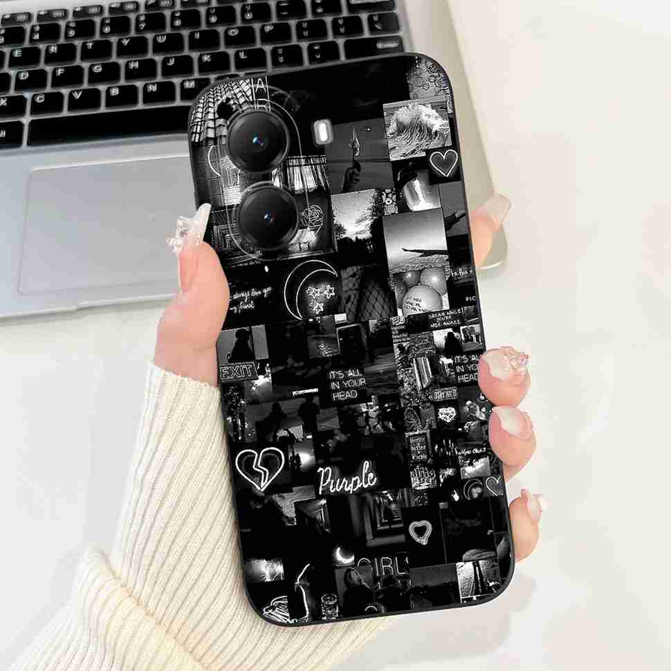 For Xiaomi Poco X7 Pro Case Cover Soft Silicone Popular Butterfly Phone Case For Poco X7 PocoX7 Pro 5G Fundas Coque Housing