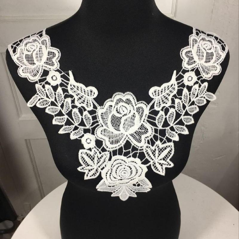 

Поддельный воротник женский вышитый воротник Поддельный воротник шарф, одежда, одежда, аксессуары для груди