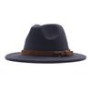 Dámský retro vlněný klobouk Fedora - Podzimní/zimní buřinka v britském stylu s trendy designem