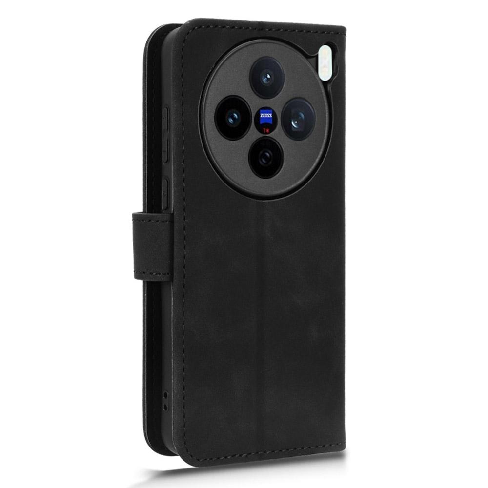 For vivo X200s 5G Leather Case Skin Feel Anti Drop Wallet Flip Phone Cover