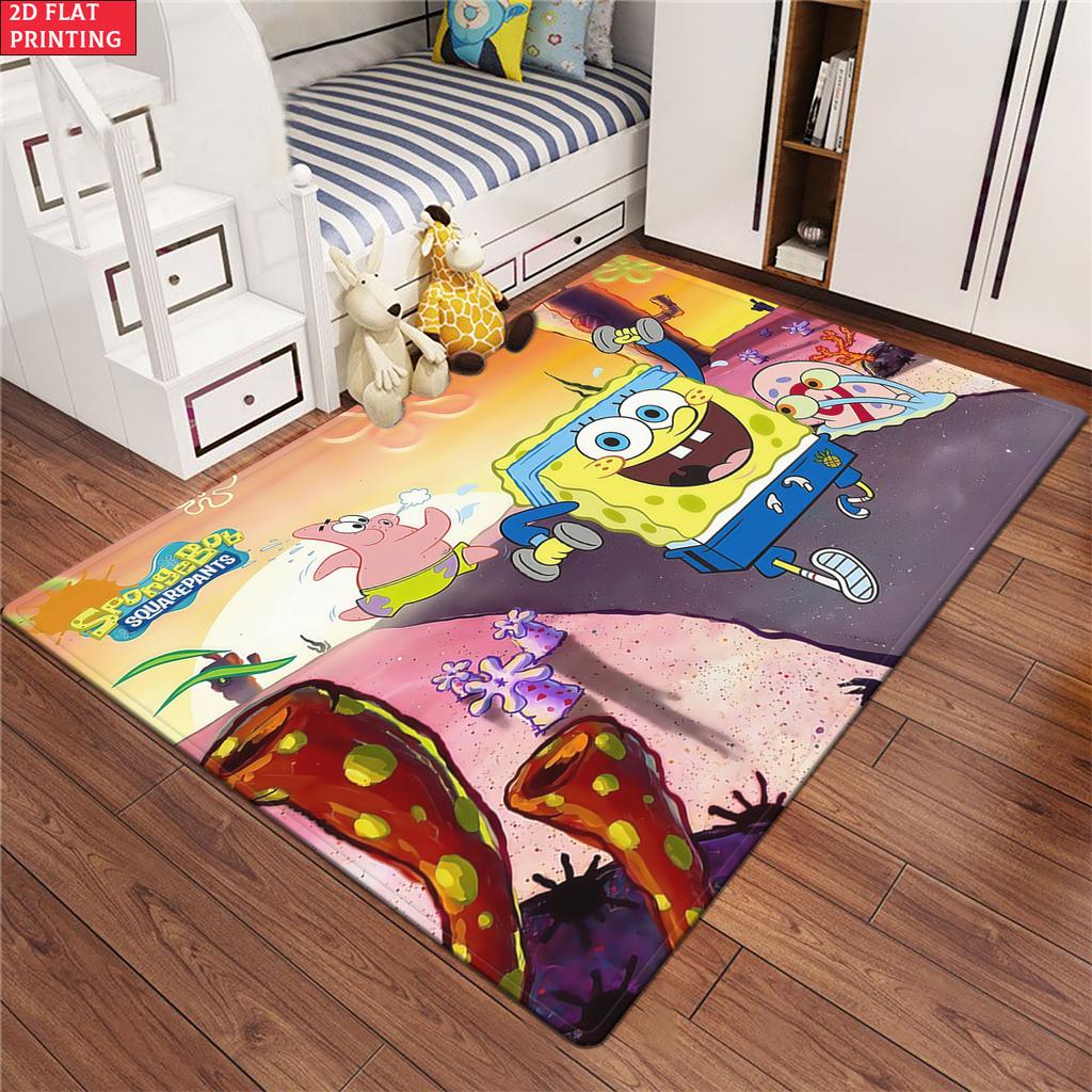 Good partner print Large Room Carpet Non Slip Cartoon Kids Bedroom Living Room Floor Mat Home Decor Children's Play Carpet