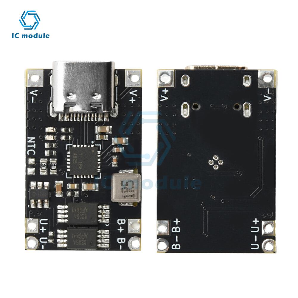 5V 3A Step-Down Power Supply Charging Module DC 4.5-12V TYPE-C USB Lithium LiPo Battery Charger Protection Circuit Board