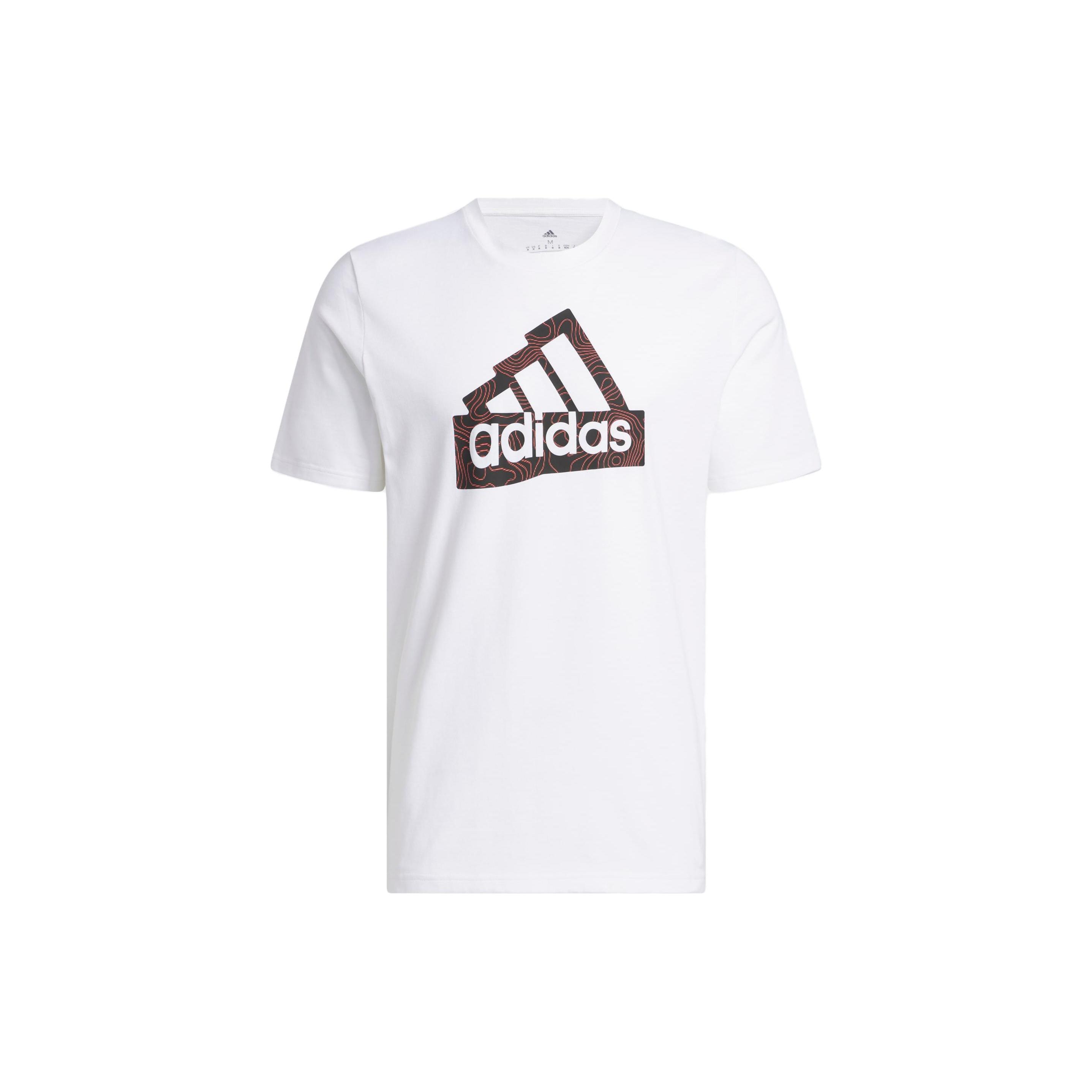 adidas City Escape Graphic Tee  White  Men s HR2997 L