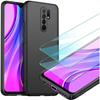 Case - Xiaomi - Redmi 9 - Very Thin - Tempered Glass - Rigid