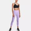 Under Armour Meridian Ankle Solid Color Sports Training Tight Capri Women Bottoms Purple 1369004-532