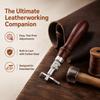 Adjustable Depth Leather Groover Tool Adjustable Groover Notcher  Leatherworking Work