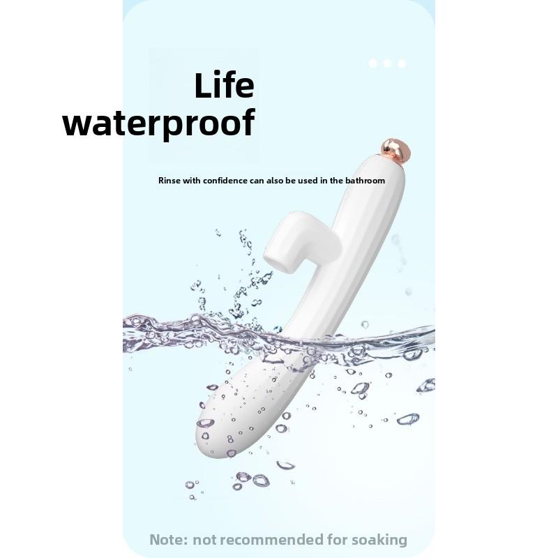 Female AV Vibrator Adjustable Multi-Frequency Sucking Electric Masturbator Adult Products Vibrating Wand Stick