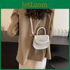 Trendy New Arrival Black Pu Saddle Bag Stylish Shoulder Bag For Everyday Use
