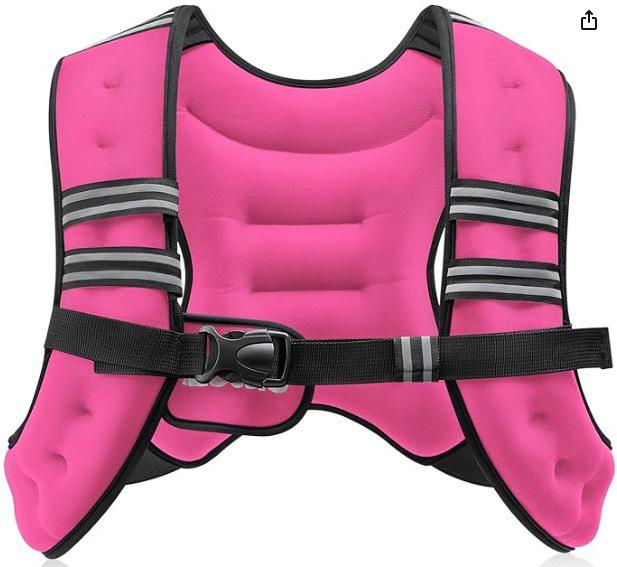 Verstellbare reflektierende Gewichtsweste für das Fitnesstraining