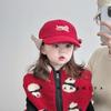 Kinder Herbst/Winter Lammwolle Baseballkappe mit Ohrenschutz