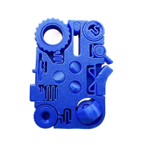 12-In-1 Stress Relief Toy Pocket Size Portable 3D Printed Rotatable Gear Fidget Spinner Decompression Activities Board Educational Toy