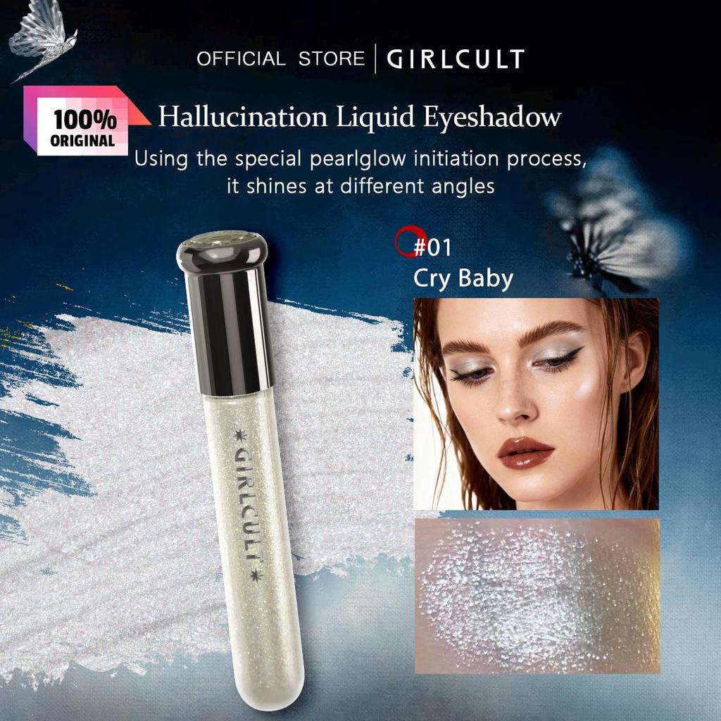 Girlcult Hallucination Liquid Eyeshadow  4ml/0.14fl oz   (3 Color Options)