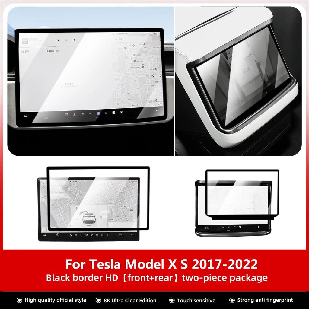 Center Control Touchscreen Car Navigation Touch Screen Protective Film For Tesla Model 3 Y 2023 Model X S 2022 Tempered Film