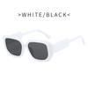 Men Vintage Rectangle Frame Sunglasses Fashion Retro Sun Glasses Luxury Brand Design UV400 Shades Eyewear Women Goggles