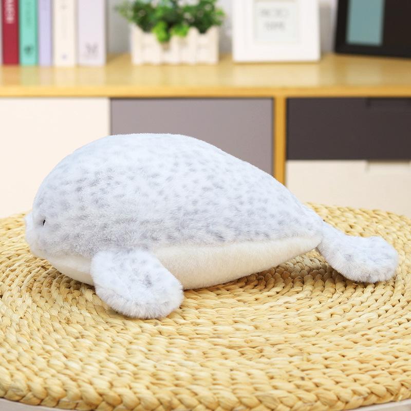 Seal Plush Pilllow Soft Sea Lion Shark Stuffed Plushies Dolphin Plush Doll Sea Life Fish Plush Toy Room Decor Cushion Doll