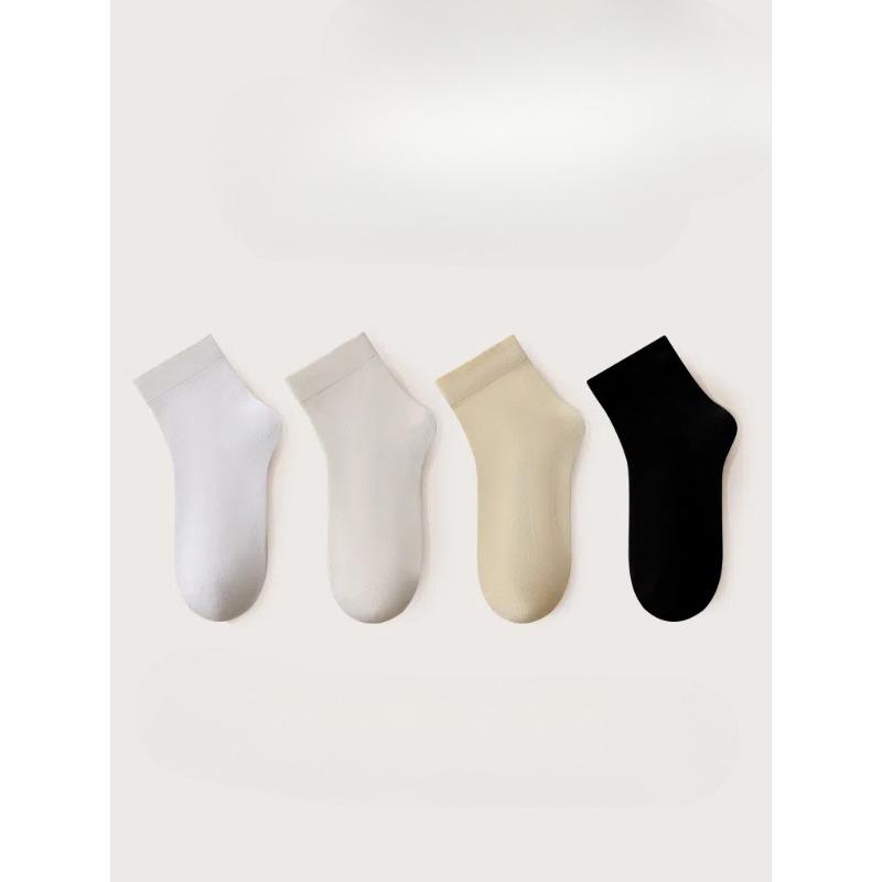 Women's Spring and Autumn Socks, Boneless Socks, Mid-calf Socks, Sports Socks, Women's Deodorizing and Sweat-absorbing Summer Socks