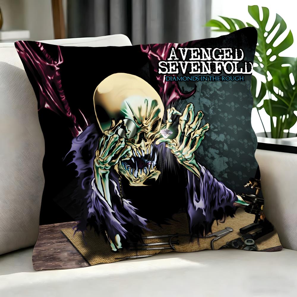 band Avenged Sevenfold Cushion Cover Cushion Cover Set Pcs x x x Pillowcase Decorative Sofa Home Decor